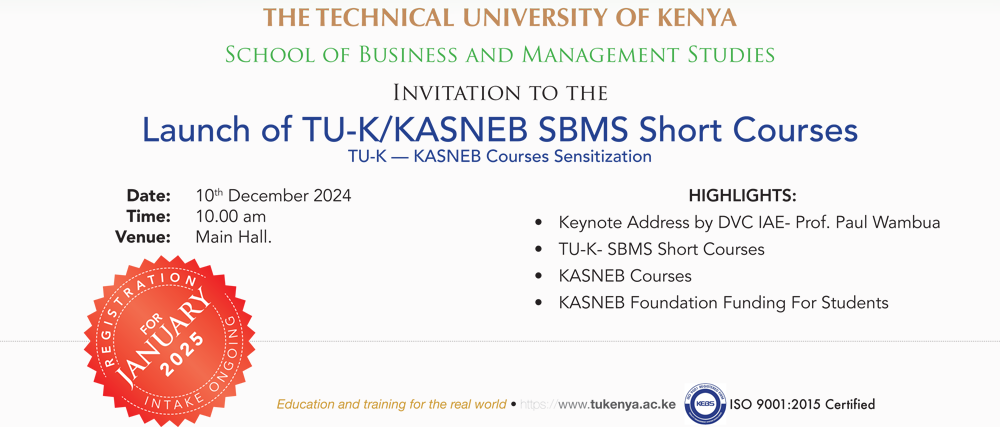 Launch of short courses